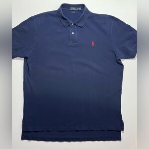 Men’s Polo Ralph Lauren Short Sleeve Polo, Classic Fit, XL, Navy Blue